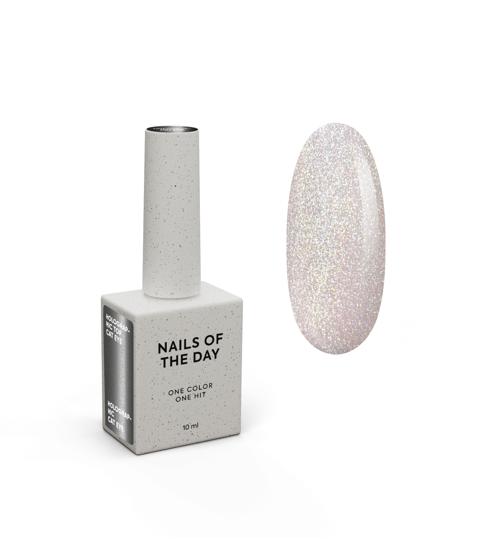 HOLOGRAPHIQUE CAT EAY TOP COAT