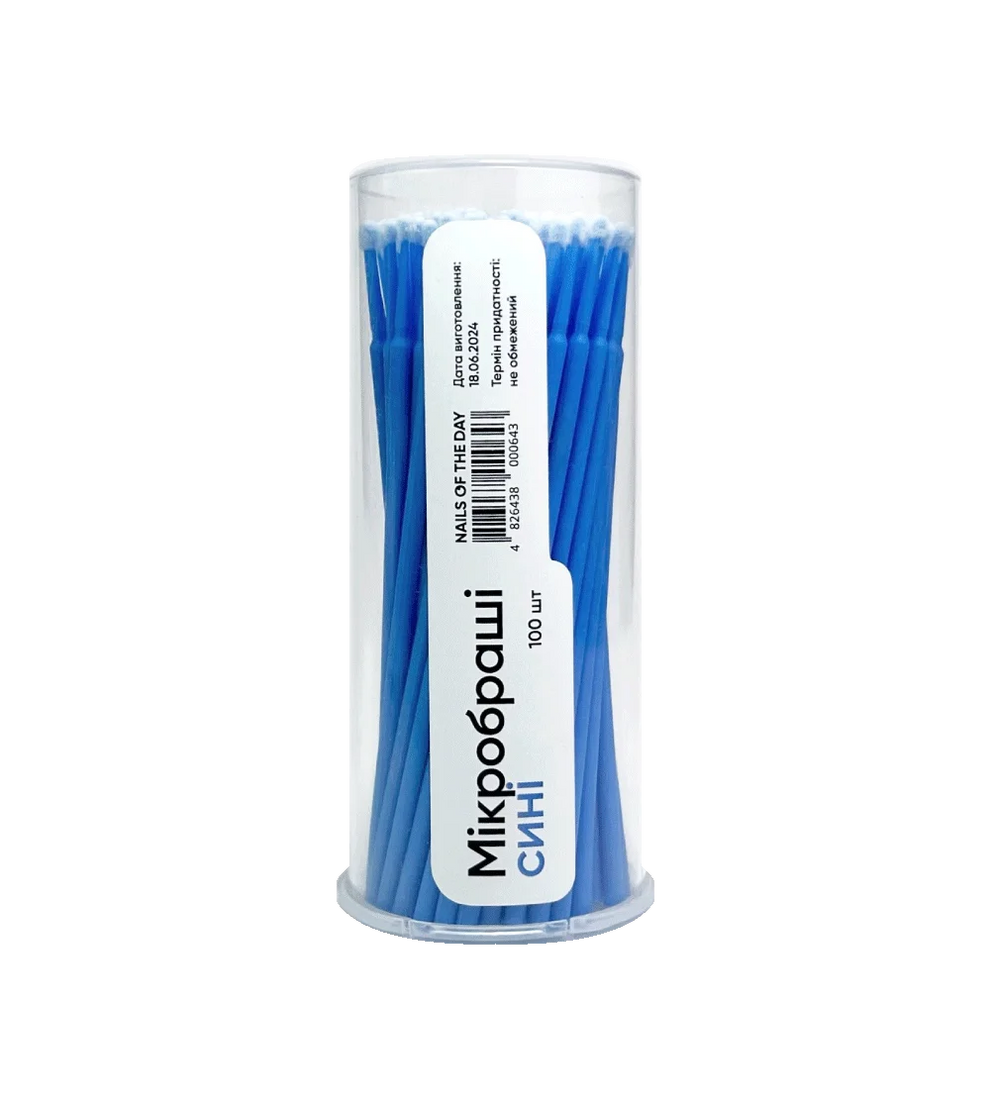 Nailsoftheday Microbrosses bleues 100 pièces