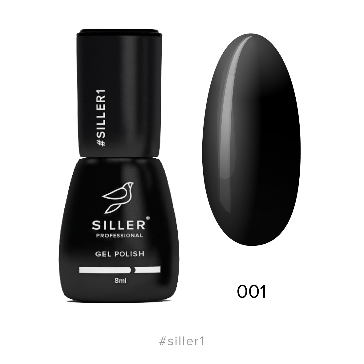 SILLER GEL POLISH NOIR